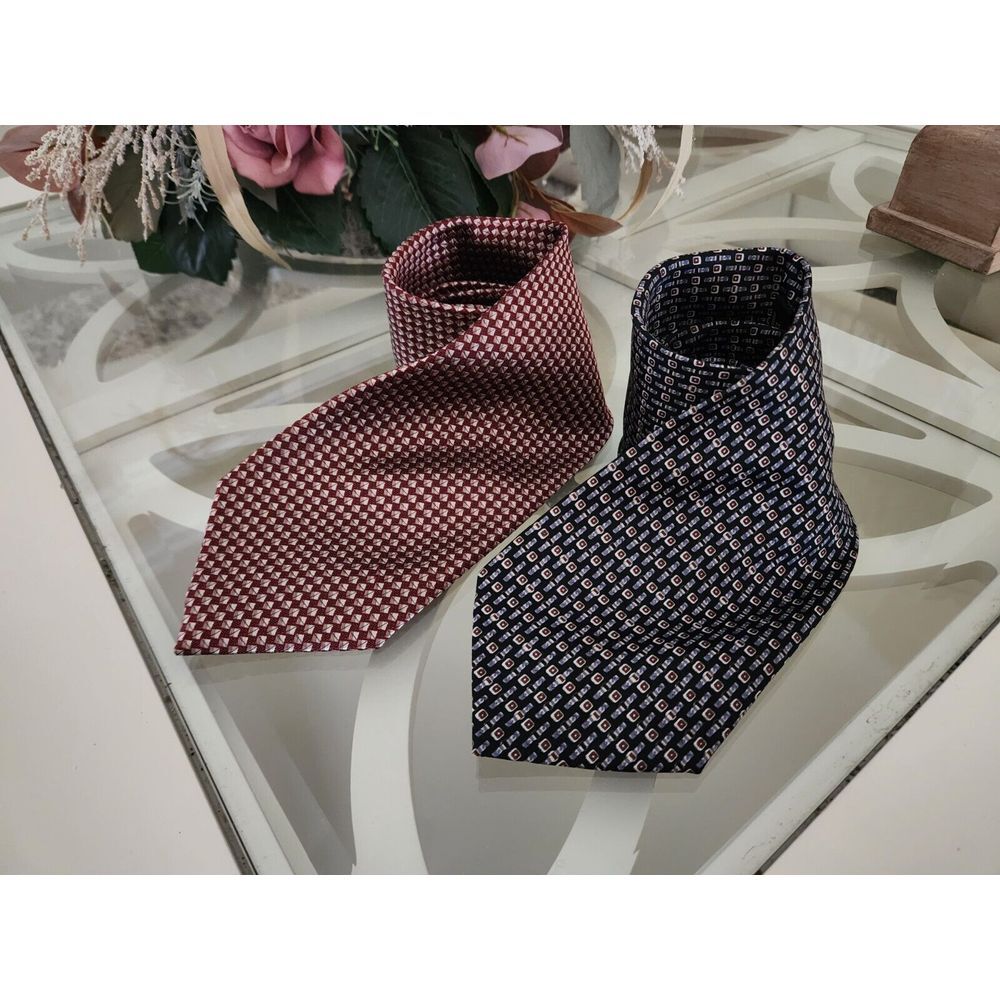 Neck Tie Mens Silk Simple Dress Graphic Print Designer‎ Necktie.